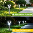 thumbnail image 2 of DAYBETTER 12 Pack Solar Lights Outdoor, LED Solar Waterproof Pathway Lights for Garden, Patio, Yard, Walkway, 2 of 6