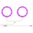 thumbnail image 3 of LED Plant Grow Light 5 Brightness Adjustable Plant Growing Lamp with Timing Function Circular Plant Growing Light for Home Garden Greenhouse, 3 of 9