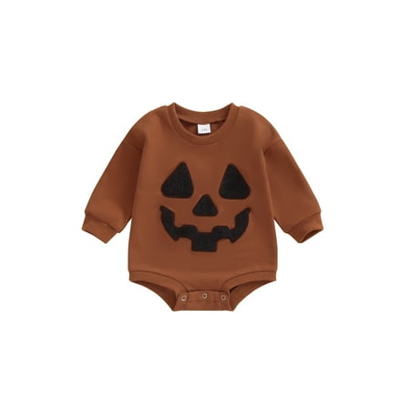 

Hirigin Baby Girls Boys Sweatshirts Rompers Halloween Clothes Bodysuits