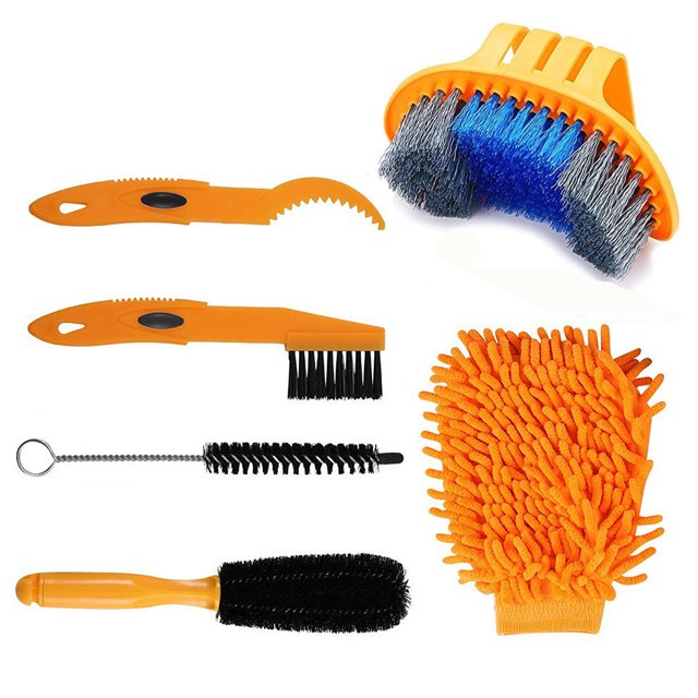 Amdohai Bicycle Cleaning Brush Tool Bike Tool Kit Bike Chain Maintenance Tool Chain Cleaner