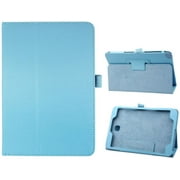 Support de protection en cuir de qualité supérieure pour tablette Samsung Galaxy Tab A 8 pouces T350 (bleu)