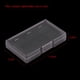 thumbnail image 3 of Caja de tarjeta TF 24 en 1, estuche para tarjeta de memoria de juego, almacenamiento de transporte para Nintendo Switch, color negro, 3 of 9