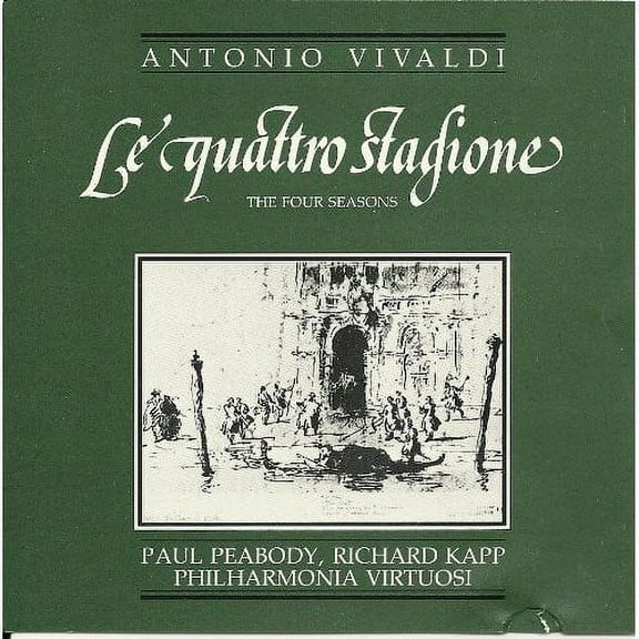 Richard Kapp - Vivaldi, A. : Four Seasons/Con 2 VNS - Classical - CD
