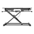 thumbnail image 4 of V7 Sit-Stand Essential Desktop Workstation DT2SSB-1N - Convertisseur de Bureau Debout - Noir, 4 of 9