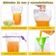 thumbnail image 3 of 100 Bolsas Y Pajitas De Bebida Reutilizables Translúcidas, 3 of 8