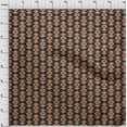 thumbnail image 4 of oneOone Cotton Cambric Black Fabric Asian Kilim Sewing Material Print Fabric By The Yard 42 Inch Wide, 4 of 5