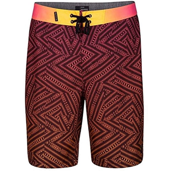 Hurley Men's Crosswinds 21" Boardshorts (28, Mahogany)