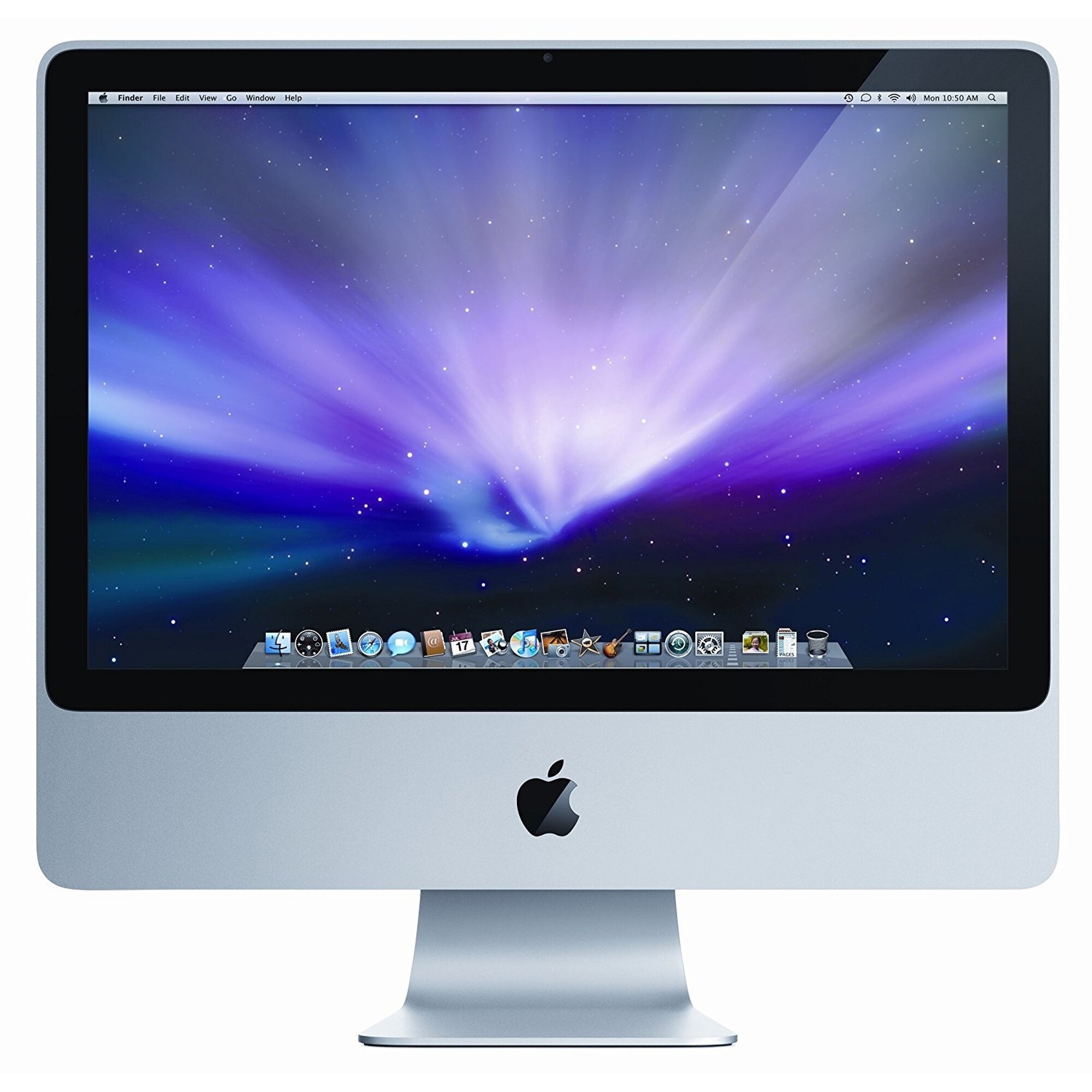 Apple iMac MC015LL/A 20" 1GB 160GB Intel Core Duo P7350 X2&nbsp;2GHz MacOSX,&nbsp;Silver&nbsp; (Scratch And Dent Used) - image 2 of 3