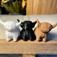 thumbnail image 5 of EIMELI Highland Cow Figurine, 5 of 5