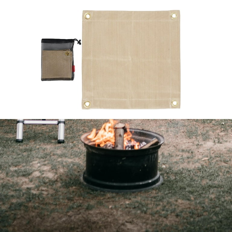 Kaufe Heat Insulation Fireproof Pad Fiberglass Flame Retardant Effective  Fire Blanket Outdoor