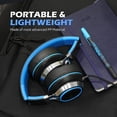 thumbnail image 4 of AILIHEN C8 Headphones Microphone Volume Control Cellphones Android Smartphones Computer Mp3/4 (Black/Blue), 4 of 6