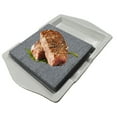 thumbnail image 1 of INTBUYING Hot Lava Rock Cooking Steak Stone Rock Grill Stone Baker Ceramic Board Plate BBQ, 1 of 9