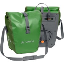 Vaude Aqua Front Waterproof Bike Panniers - Parrot Green