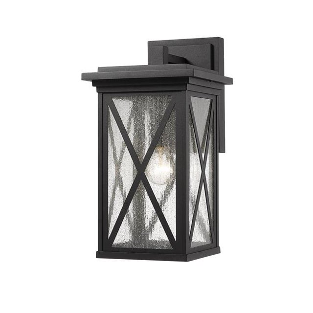 Z Lite 583B-BK Applique Murale d'Extérieur 18 Po Noir Clair