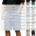 thumbnail image 4 of Men's Athletic Quick Dry Sports Shorts with Elastic Waist, Zipper Pockets, Straight Leg Loose Fit, 4-way Stretch, 82% Nylon 18% Spandex. Workout, Running, Golf, Hiking Essentials, 4 of 9