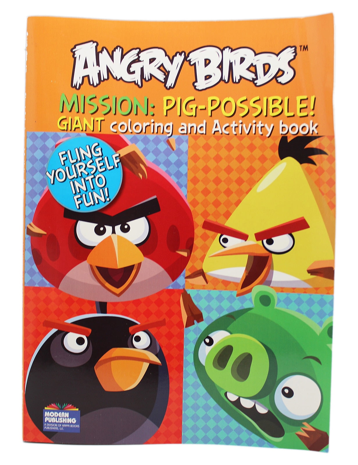 Angry Birds Mission Pig Possible Kids Coloring and Activity Book