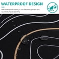 thumbnail image 7 of STOPERT Large Gaming Mouse Pad for Desk, Desk Mat with Seamed Edges, Waterproof Desk Pad, Non-Slip Rubber Base, 31.5x11.8 Inch Keyboard Pad Computer Mat, Big XL Black Mousepad, 7 of 7
