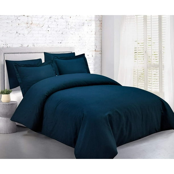 Mellanni Duvet Cover Set Queen 5pcs Soft Double Brushed Microfiber