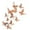 Rose Gold, variant on 3D Butterfly Wall Decor,Butterflies Decorations Sticker,12Pcs 3 Sizes Hollow Mariposas for Party Cake Bedroom Living Room Floor,Simply DIY Murals Decorativas Para Pared