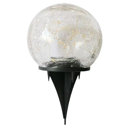 

Led Solar Lawn Light Garden Decoration Buried Outdoor Glass Ball Cracked Light