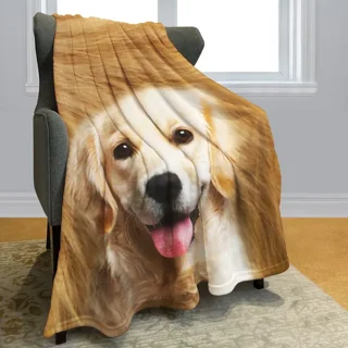 Golden retriever blanket walmart sale