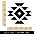 thumbnail image 2 of Southwest Pattern Shape Rubber Stamp for Scrapbooking Crafting Stamping - Large 1-1/4 Inch, 2 of 7
