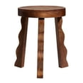 thumbnail image 6 of Modway Sorrel Carved Wood Stool in Walnut, 6 of 8