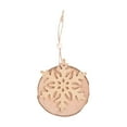 thumbnail image 2 of Chmadoxn Christmas Decorations Christmas Products Christmas Hanging Wood Ornaments, Hollow Wood Carving Gift Labels, Christmas Pendants, Wooden Christmas Ornaments, Snow Ornaments, 2 of 5