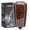 Black Leather / Maple Brown, variant on SHIFTIN Leather Wood Gear Shift Knob Stick Shifter for Toyota Land Cruiser Prado FJ-150 Lexus GX460 GX470 (Red Leather / Carbon Fiber Pattern)