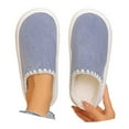 thumbnail image 3 of Womens Slippers Fluffy Slippers Cozy Lined Slippers For And Winter Warm Indoor Outdoor Soft Comfortable On Shoes, 3 of 9