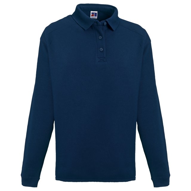 Russell Europe - Sudadera estilo polo grueso Modelo Duty hombre caballero (Azul marino) Russell UTRW3275_frenchnavy
