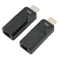 thumbnail image 1 of Adaptateur d'Extension d'Interface Multimédia HD, Rallonge d'Interface Multimédia HD Longue Portée 6,75 Gbit/S Interface Bande Passante Prise et Lecture pour Projecteur pour la Maison pour TV, 1 of 8