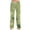Green, variant on St. Patrick's Day Pajama Pants for Women, Shamrock Daisy Print, Drawstring Straight Leg Lounge Sleep Pants