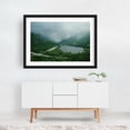 thumbnail image 2 of Artist's Bluff Lookout, Franconia Notch - Franconia New Hampshire Photography Black Framed Wall Art Print 24 x 36 inches, 2 of 4