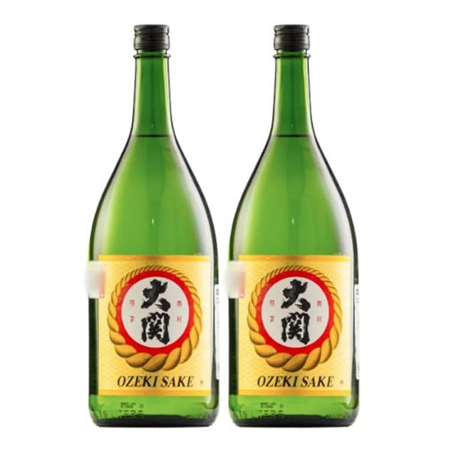 Duo Pack Sake Ozeki Junmai 1500 Ml Ozeki Sake