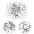 thumbnail image 2 of 100Pcs Blank Rings Adjustable Ring Base Rings Blank Jewelry Findings for DIY Making, 2 of 8