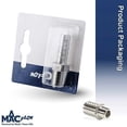 thumbnail image 4 of MAACFLOW 1/4"" macho NPT (rosca OD 0.45"") a 5/16"" manguera ID púas conector adaptador de acero inoxidable (paquete de 1), 4 of 5