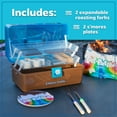 thumbnail image 7 of Jet-Puffed Nostalgia Lighted S’mores Caddy, Essential Marshmallow Roasting and S’mores Making Supplies for Camping, Vacation, and Backyard Bonfires, 7 of 7