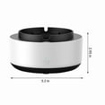 thumbnail image 3 of Rvasteizo Cleaning Supplies, Purifier Ashtrays For Cigarettes Indoor, 2 In 1 Purifier Multifunctional Fresher For Home, Office, 3 of 5