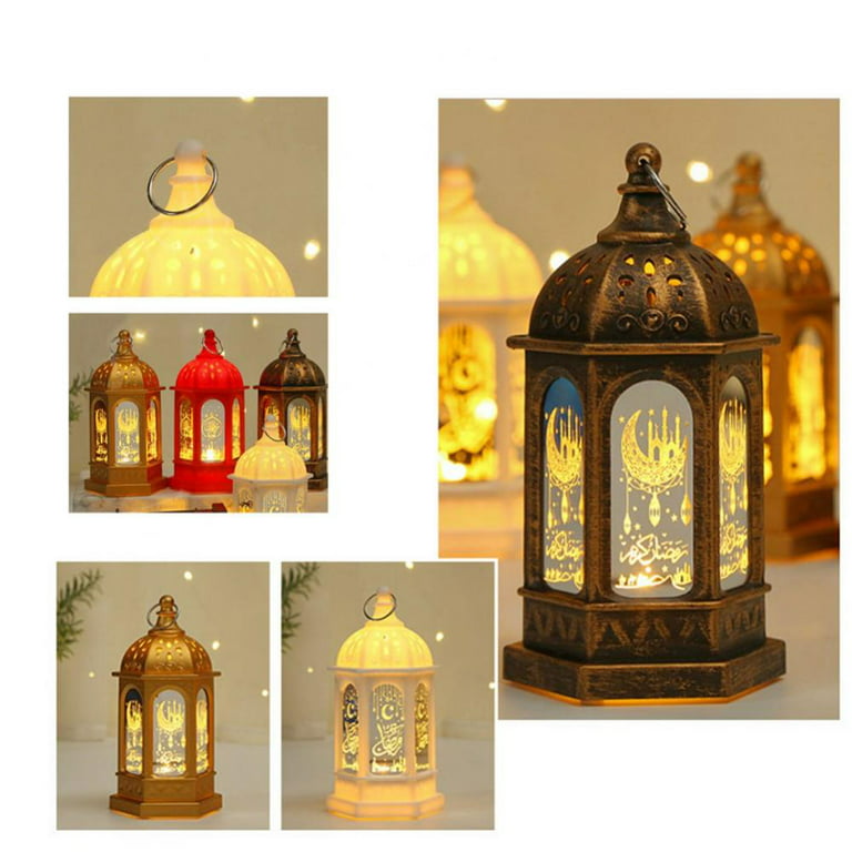 Buy Wholesale China Ramadan Lantern Hanging Candle Lantern Wind Lamp Table  Home Decor Ornament Led Lights Eid Mubarak Decorations Lighting & Eid  Ramadan Mubarak at USD 2.7