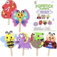 thumbnail image 1 of Kit de manualidades VKPI para hacer 6 títeres con palomitas, espuma, manualidades para niños de 4 años o más, 1 of 7