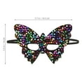 thumbnail image 2 of SHOWERORO Masquerade Mask For Kids Girls With Elastic Band Adjustment Multi Color Butterfly Shape, 2 of 6
