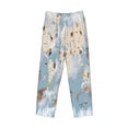 thumbnail image 4 of Xecao Animals Travel World Map Men's Straight Lounge Pajama Pants: The Ultimate in Comfortable Sleepwear, 4 of 9