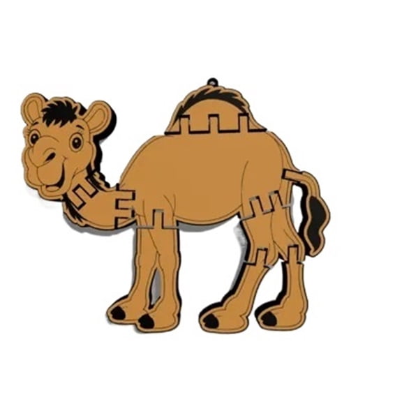 1PC movable camel 3D printing