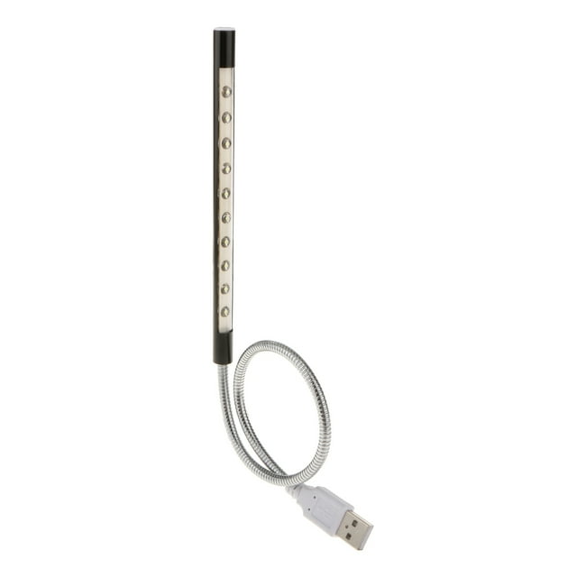 Lámpara USB portátil 10 led lámpara de noche Interruptor táctil regulable flexible Hugo Luces USB