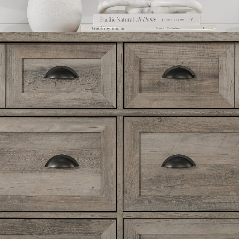 Walker Edison Farmhouse 6 Drawer Dresser, Grey Wash - Walmart.com Walker Edison Farmhouse 6 Drawer Dresser, Grey Wash - Walmart.com