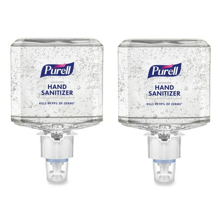 PURELL 6463-02 1200 ml Clean Scent Advanced Hand Sanitizer Gel Refill for ES6 Dispensers (2/Carton)