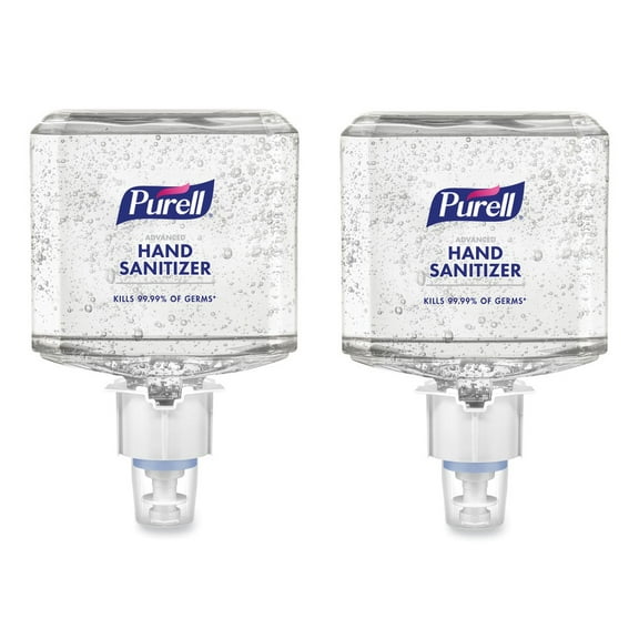 PURELL 6463-02 1200 ml Clean Scent Advanced Hand Sanitizer Gel Refill for ES6 Dispensers (2/Carton)