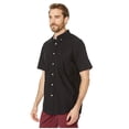thumbnail image 2 of Camisa Tommy Hilfiger de manga corta con botones para hombre, color negro, 2 of 5