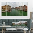 thumbnail image 1 of Green Waters in Venice Grand Canal - Landscape Canvas Art Print, 1 of 3